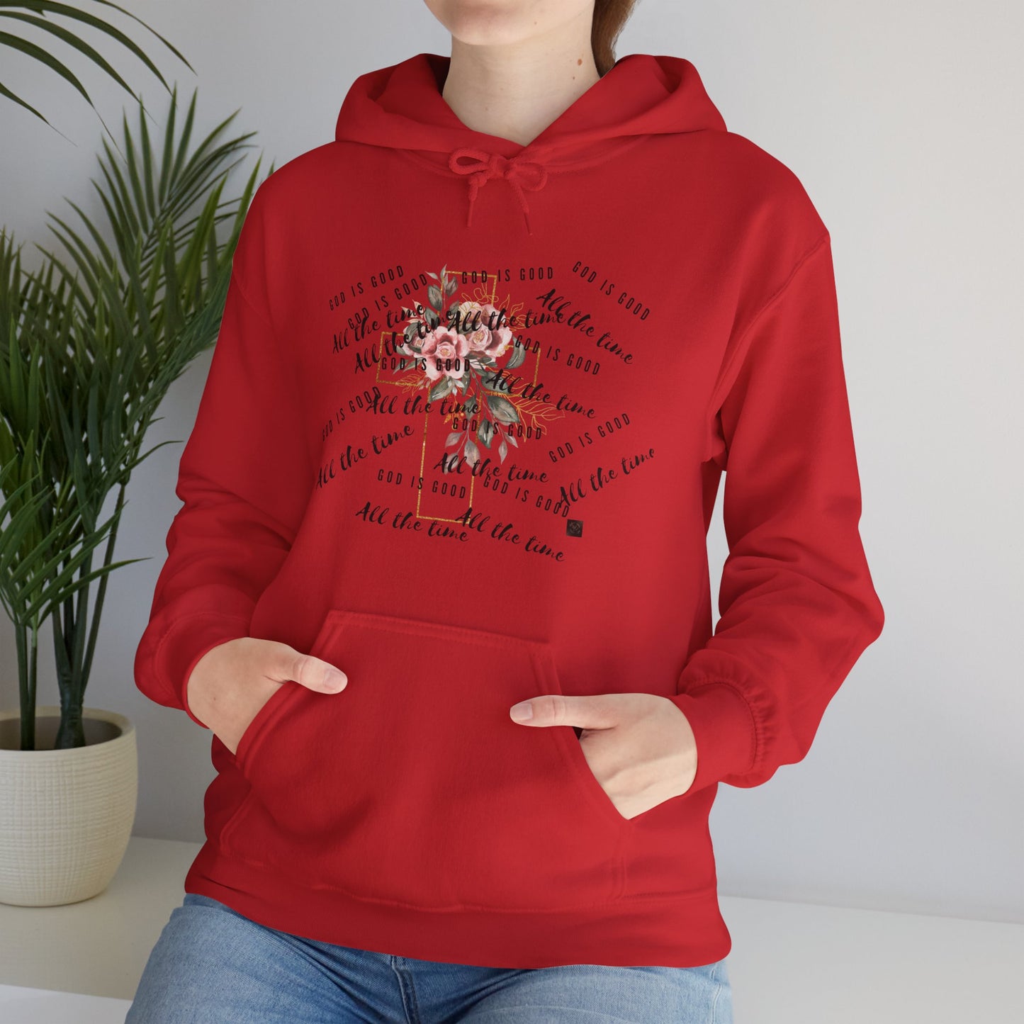 Hoodie, God is Good Hooded Sweatshirt, Motivational Quote Hoodie, B-day Gift, Trendy Hoodie, Comfy Hoodie, Mental Health Hoodie, Faith Gift