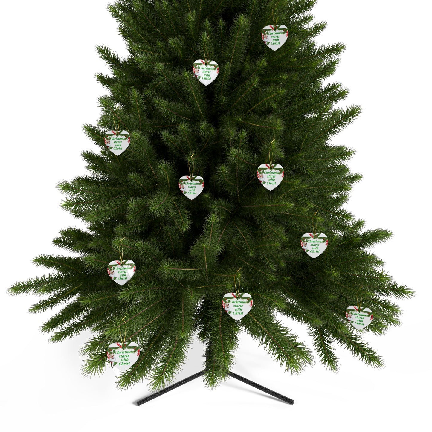 Ceramic Christmas Ornaments (1pcs, 5pcs, 10pcs, 20pcs), Christmas Tree Decoration