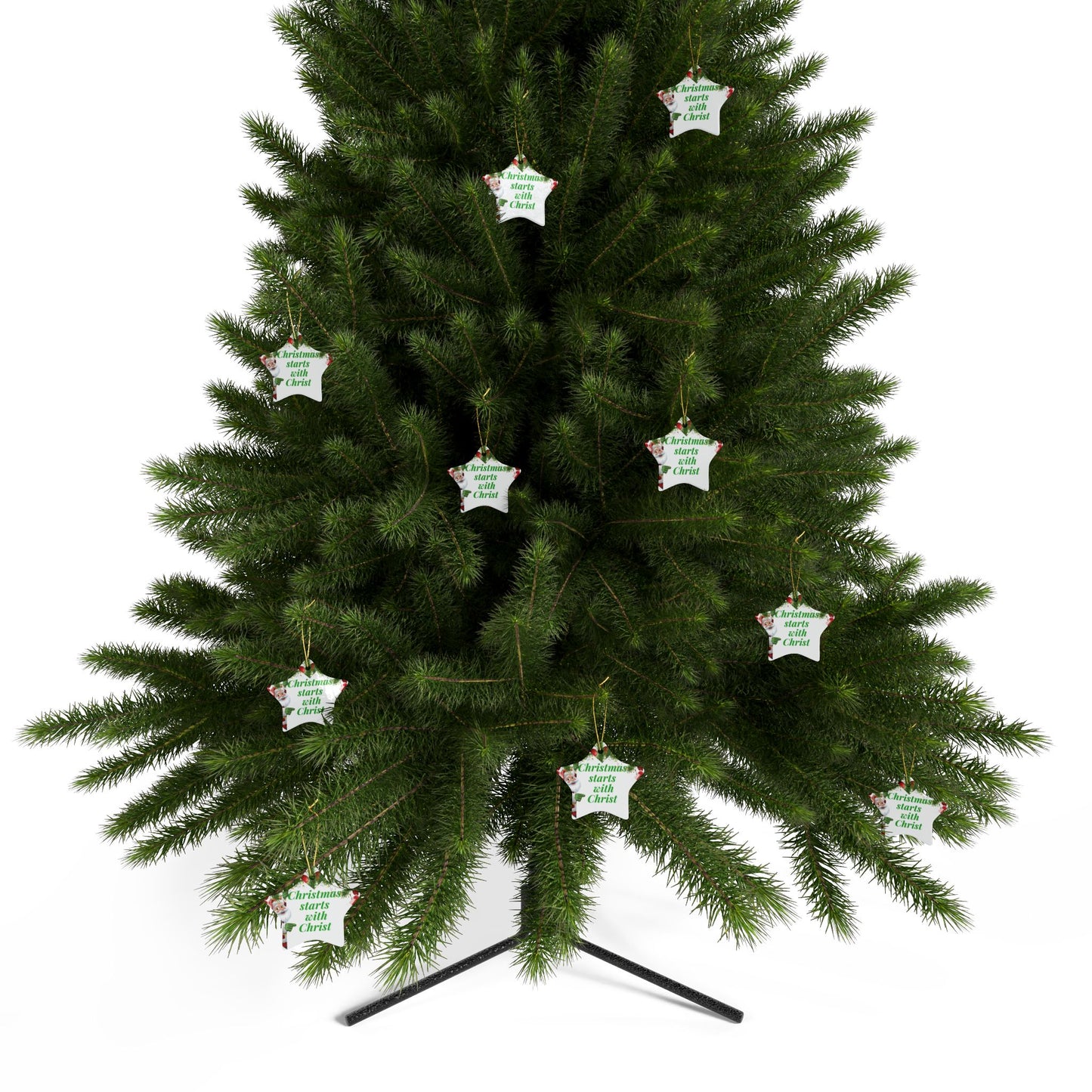 Ceramic Christmas Ornaments (1pcs, 5pcs, 10pcs, 20pcs), Christmas Tree Decoration