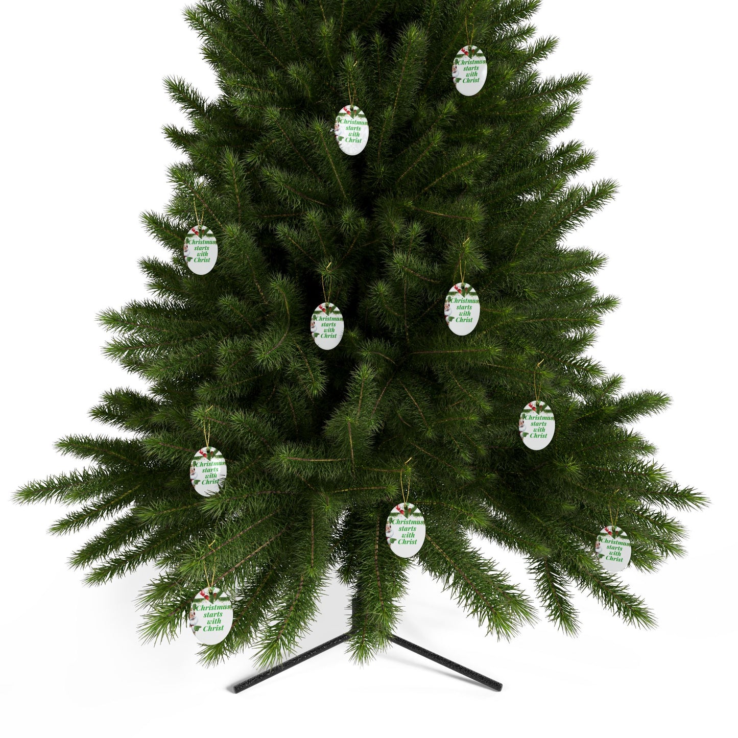 Ceramic Christmas Ornaments (1pcs, 5pcs, 10pcs, 20pcs), Christmas Tree Decoration