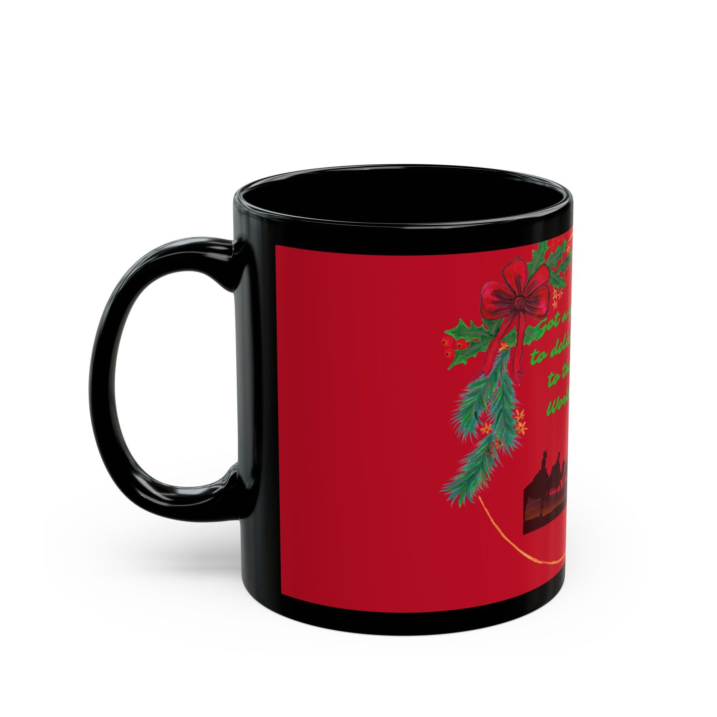 Coffee Mug, Santa's Special Gift Coffee Mug, Christmas Gift Santa, Inspirational Quote Mug, Uplifting Coffee Mug, Faith Gift, I Love You Mug