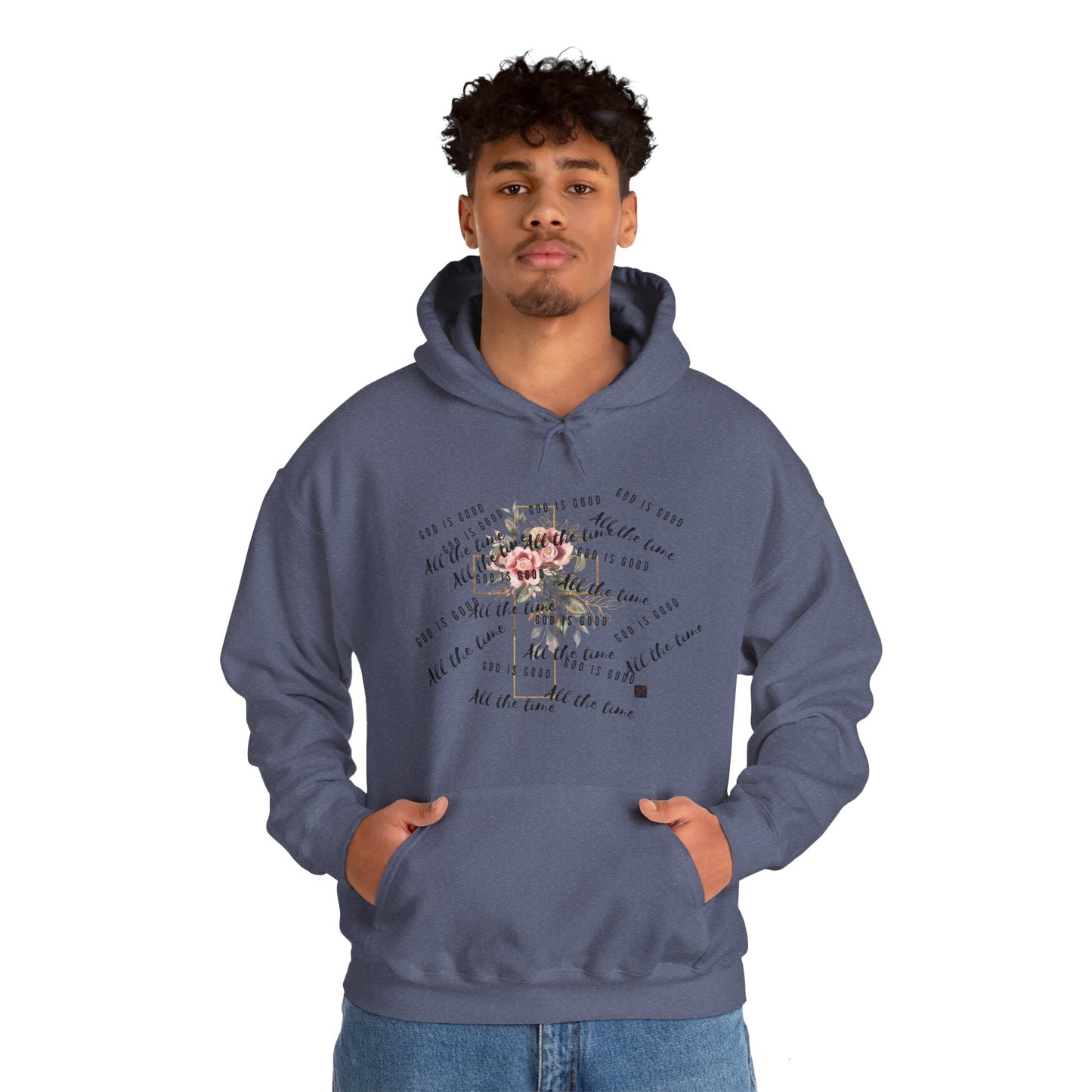 Hoodie, God is Good Hooded Sweatshirt, Motivational Quote Hoodie, B-day Gift, Trendy Hoodie, Comfy Hoodie, Mental Health Hoodie, Faith Gift