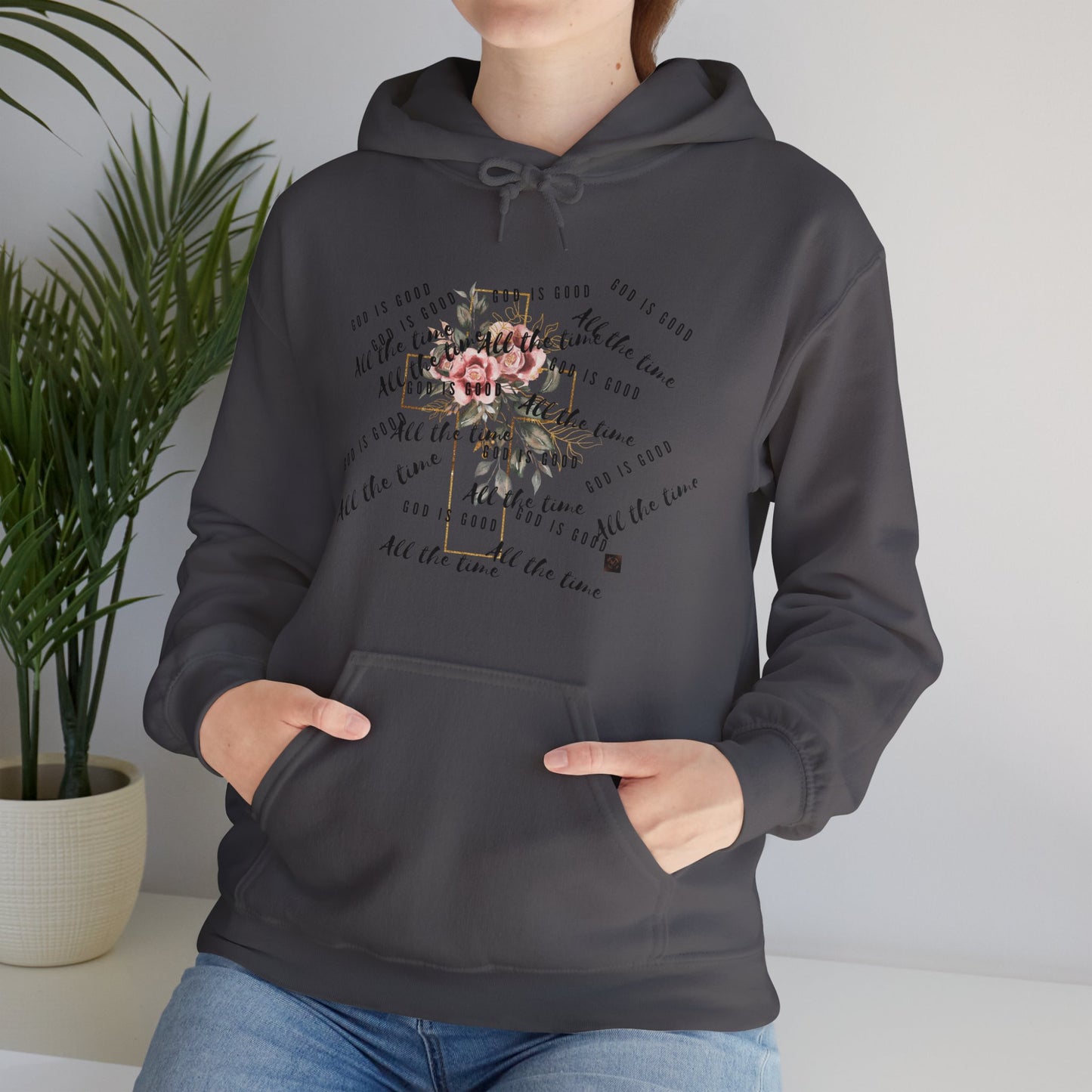Hoodie, God is Good Hooded Sweatshirt, Motivational Quote Hoodie, B-day Gift, Trendy Hoodie, Comfy Hoodie, Mental Health Hoodie, Faith Gift