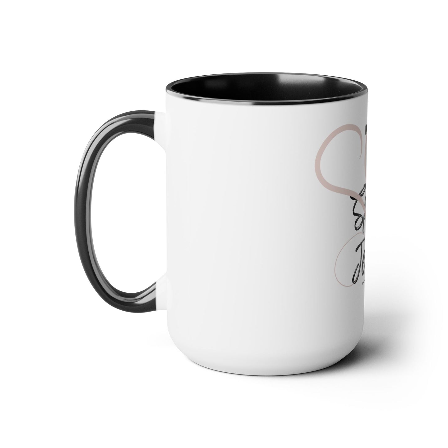 Speak Jesus Two-Tone Coffee Mugs, 15oz