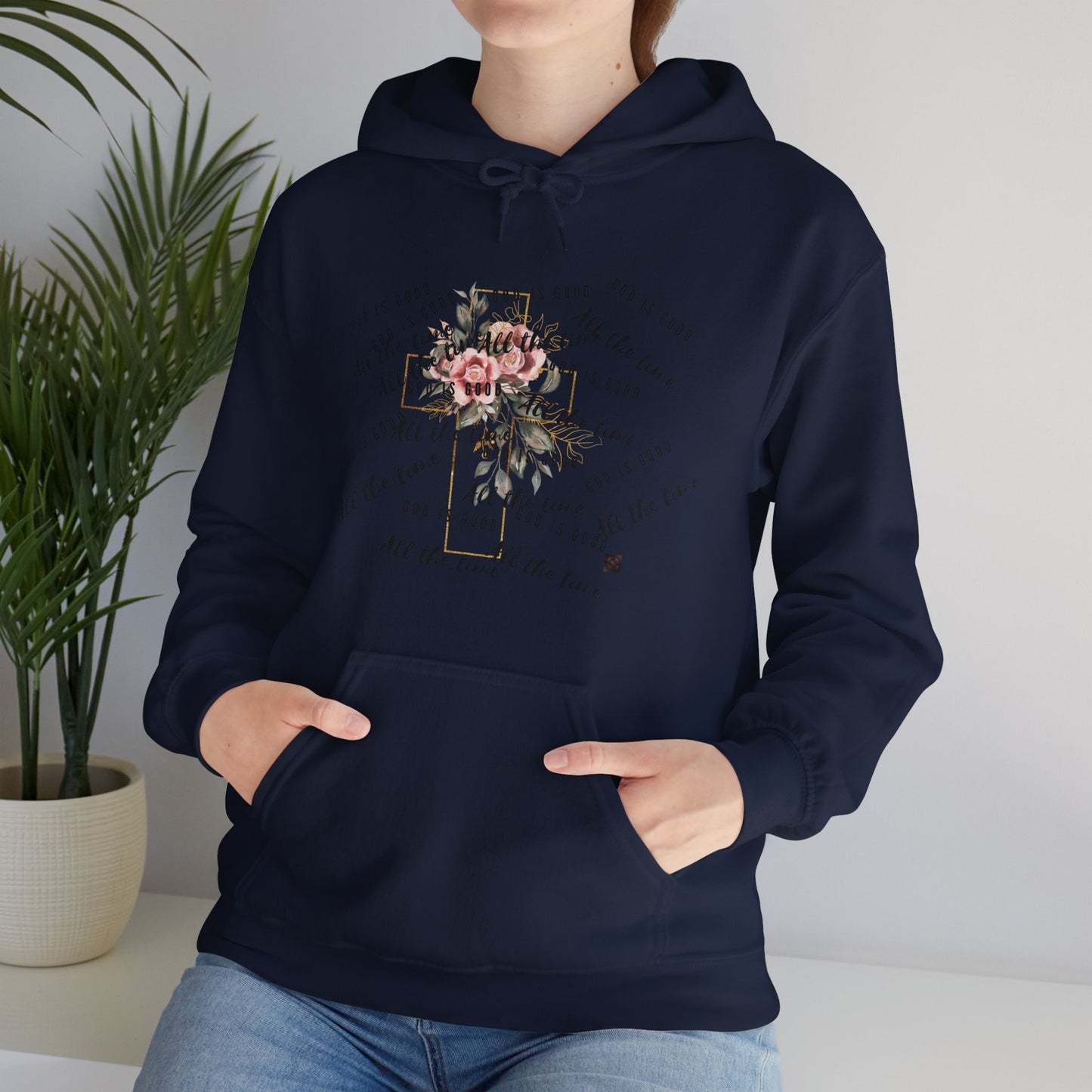 Hoodie, God is Good Hooded Sweatshirt, Motivational Quote Hoodie, B-day Gift, Trendy Hoodie, Comfy Hoodie, Mental Health Hoodie, Faith Gift
