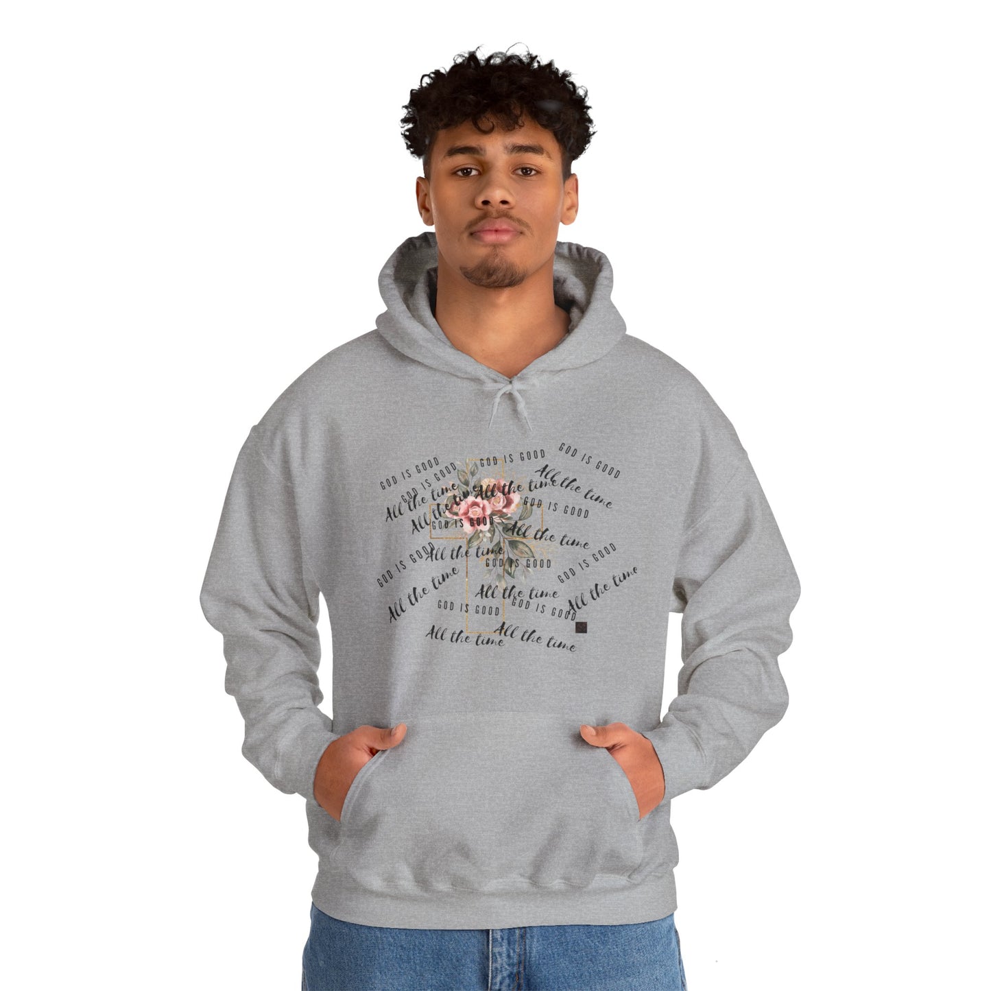 Hoodie, God is Good Hooded Sweatshirt, Motivational Quote Hoodie, B-day Gift, Trendy Hoodie, Comfy Hoodie, Mental Health Hoodie, Faith Gift