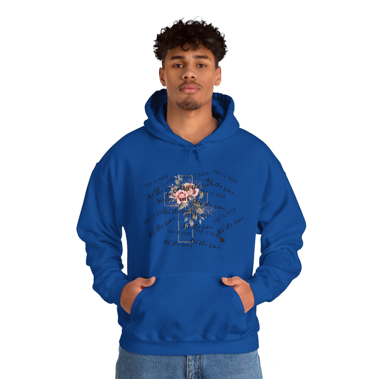 Hoodie, God is Good Hooded Sweatshirt, Motivational Quote Hoodie, B-day Gift, Trendy Hoodie, Comfy Hoodie, Mental Health Hoodie, Faith Gift