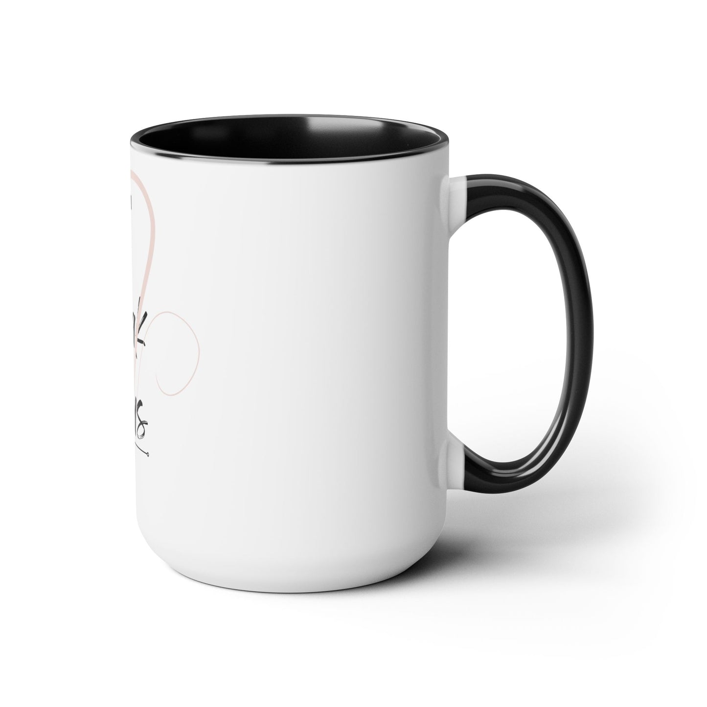 Speak Jesus Two-Tone Coffee Mugs, 15oz