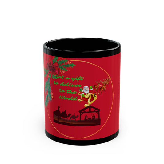 Coffee Mug, Santa's Special Gift Coffee Mug, Christmas Gift Santa, Inspirational Quote Mug, Uplifting Coffee Mug, Faith Gift, I Love You Mug