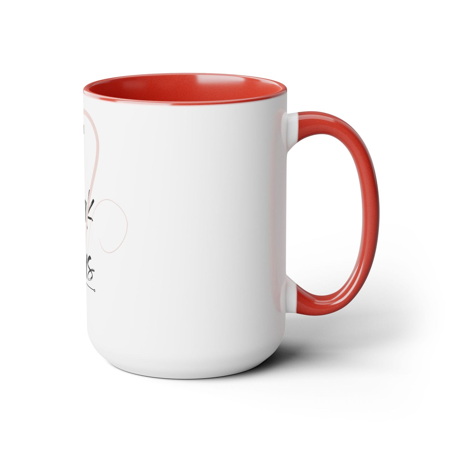 Speak Jesus Two-Tone Coffee Mugs, 15oz