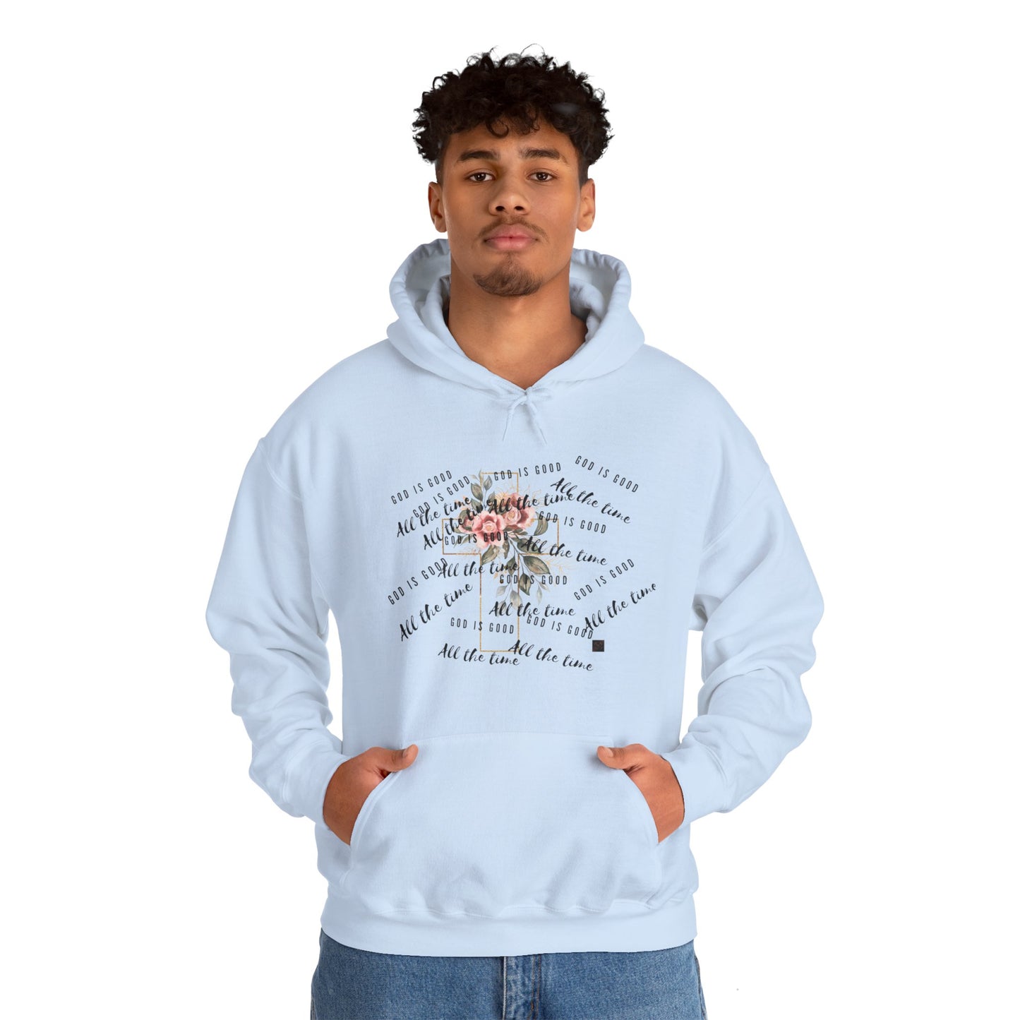 Hoodie, God is Good Hooded Sweatshirt, Motivational Quote Hoodie, B-day Gift, Trendy Hoodie, Comfy Hoodie, Mental Health Hoodie, Faith Gift
