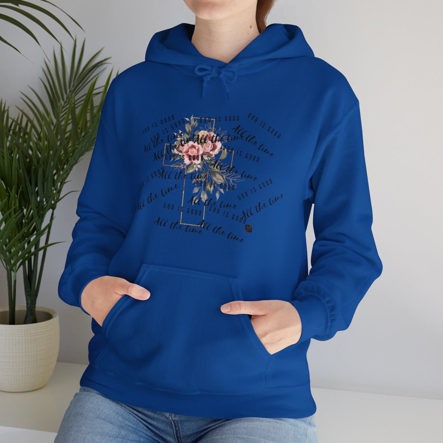 Hoodie, God is Good Hooded Sweatshirt, Motivational Quote Hoodie, B-day Gift, Trendy Hoodie, Comfy Hoodie, Mental Health Hoodie, Faith Gift
