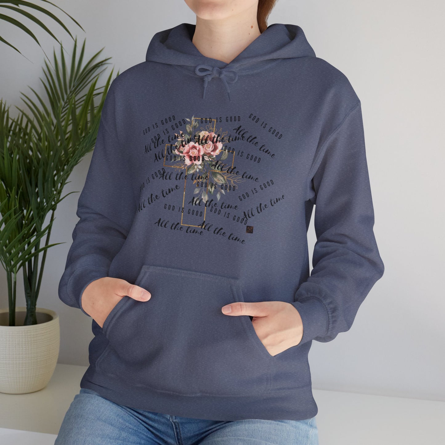 Hoodie, God is Good Hooded Sweatshirt, Motivational Quote Hoodie, B-day Gift, Trendy Hoodie, Comfy Hoodie, Mental Health Hoodie, Faith Gift