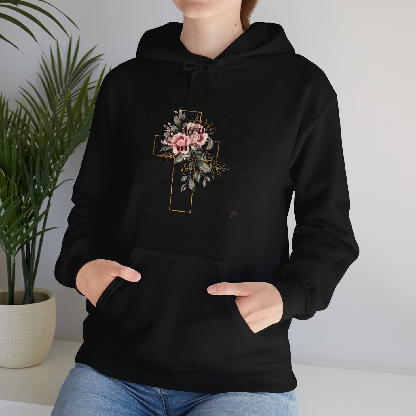 Hoodie, God is Good Hooded Sweatshirt, Motivational Quote Hoodie, B-day Gift, Trendy Hoodie, Comfy Hoodie, Mental Health Hoodie, Faith Gift