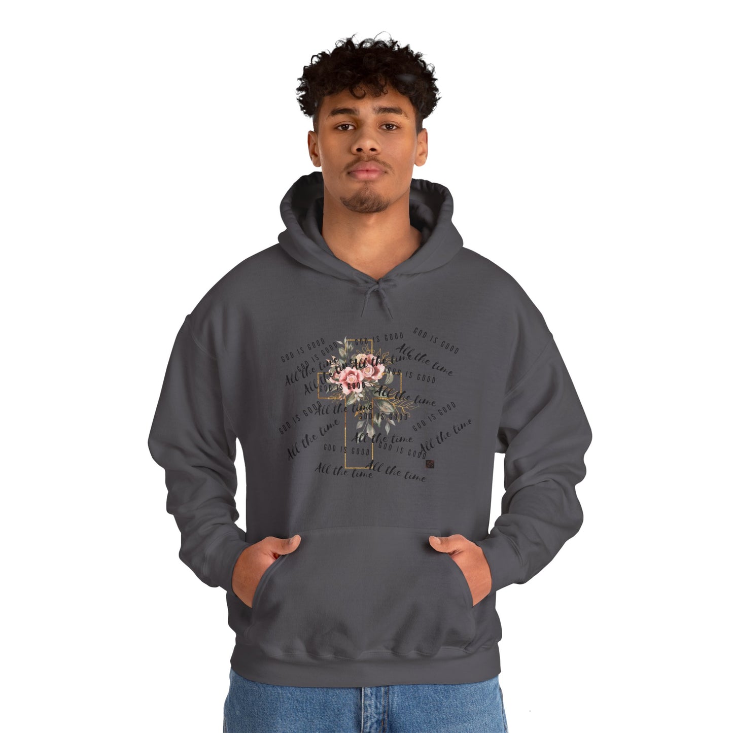 Hoodie, God is Good Hooded Sweatshirt, Motivational Quote Hoodie, B-day Gift, Trendy Hoodie, Comfy Hoodie, Mental Health Hoodie, Faith Gift