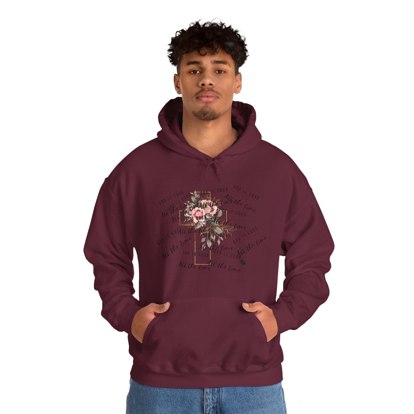 Hoodie, God is Good Hooded Sweatshirt, Motivational Quote Hoodie, B-day Gift, Trendy Hoodie, Comfy Hoodie, Mental Health Hoodie, Faith Gift